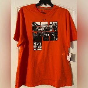 Men’s Authentic Nike San Francisco Giants Orange Short Sleeve T-shirt NWT 3X
